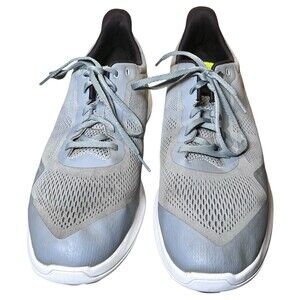 FootJoy Golf FJ Flex Spikeless Shoes Gray/White/Lime Mens Size 12 Medium